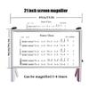 21 Inch 3D Screen Glass Game Video Display Glass HD Blu-Ray Glass, 3D HD Mobile Video Amplifier view 2