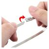 100Pcs Multi-Purpose Heavy Duty Self-Locking Stainless Steel Metal Cable Ties, Exhaust Wrap(4.6x100mm) view 4