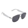 Wisoqu Smart Glasses with AI, Bluetooth 5.3 with 100+ Translation, Anti Blue Light Polarized Sunglasses for Men Woman, Multifunctional Headphones glasses (White) view 1