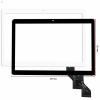 for GOODTEL G3 10.1inch Black Tablet PC Capacitive Touch Screen Digitizer Sensor Glass Panel G3 (White) view 2
