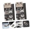 DIYEAH 2Pcs Dc Dc Converter Module to USB Fast Charging Board Stable Power Supply Regulator for Efficient Device Charging view 3