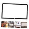 Mipcase Curling Portable Projector Screen Retractable Indoor Outdoor Movie Screen view 2