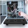 LAPYAPPE Laptop Floor Stand Pc Holder Under Desk Computer Tower Floor Stand Movable Casters view 4