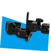 ARTIBETTER 2pcs Speaker Wall Mount Bracket Zinc Alloy Holder for Surround Sound Tilt Turn Mechanism Easy Assembly Strong Bearing Capacity Black view 3