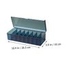 CONGARTENO 2pcs Cable Storage Organizer Box Cover Desk Cord Management Electronics Cord Organizer Phone Charger Storage Office view 2
