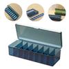 CONGARTENO 2pcs Cable Storage Organizer Box Cover Desk Cord Management Electronics Cord Organizer Phone Charger Storage Office view 4