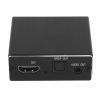 4K HDMI Audio Extractor Splitter, Sound Extractor with 3.5mm Sound Jack, 2.0CH, 5.1CH, and, for Home Theater, AV Setups, Gaming Sessions view 1