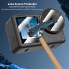 Akozon Lens Screen Protector Set Scratch High Transparency 2 Sets for Camera Users Action 5 Pro view 3