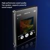 MP3 MP4 Player with Bluetooth, HD 2.4 Inch Touch Screen Music Player with FM Radio, Camera Video, HD Speaker, E Book, Calculator, Built in Mini SD Card Slot view 2