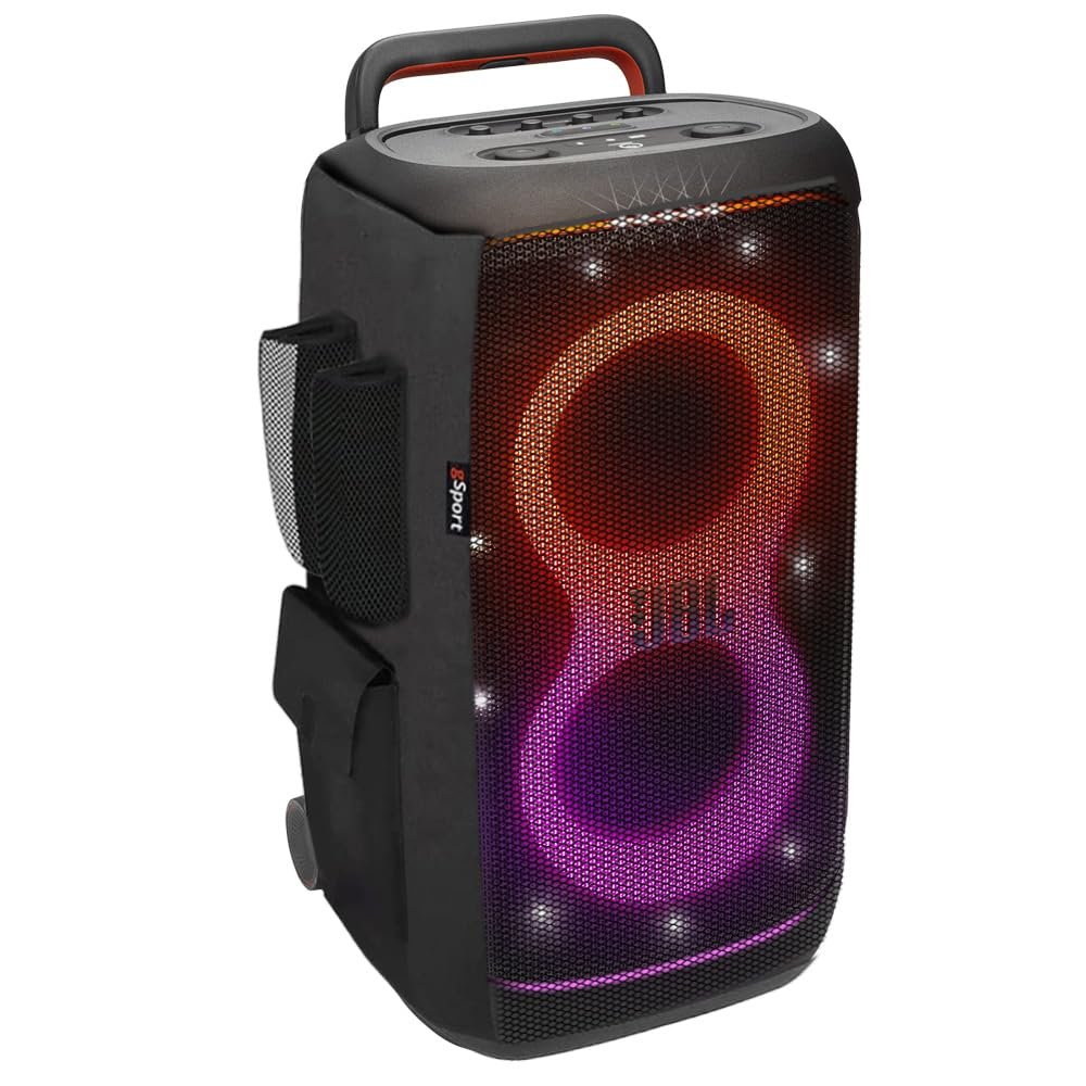 JBL PartyBox 520 Portable Party Speaker with gSport Cargo Sleeve