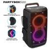 JBL PartyBox 520 Portable Party Speaker with gSport Cargo Sleeve view 2