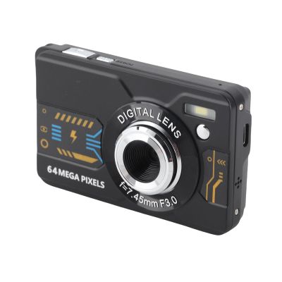 Digital Camera, 4K 64MP Autofocus 20X Zoom Portable Retro Camera for Travel, with 2.8 Inch Screen, for Teens Adult Beginner (Single Unit)
