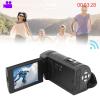 2.7K 50MP 16X Digital Video Camera Camcorder with 2.8 Inch 270 Degree Rotation Screen, LED Fill Light, Recording While Charging, Live Streaming Webcam Functionality view 4