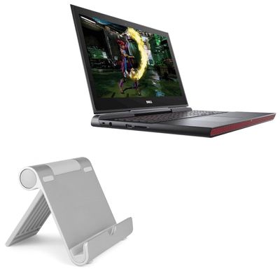 BoxWave Stand and Mount Compatible with Dell Inspiron 15 7000 - VersaView Aluminum Stand, Portable, Multi Angle Viewing Sturdy