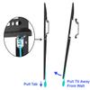 Cheetah Fixed TV Mount for Most 26-60 Inch TVs up to 115lbs VESA 400x400mm, with 10ft HDMI Cable, LED OLED Flat Screen TV Wall Mount Bracket, Fits 16" Studs, Quick Release Lock, Low Profile (2-Pack) view 3