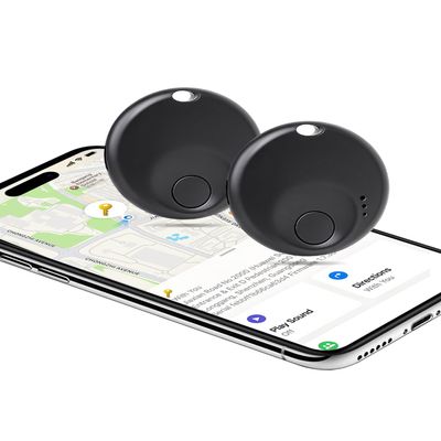Air Tracker Tags-2 Pack - for iOS Only - Bluetooth Keys Finder Luggage Tracker Compatible with Apple Find My APP, Item Locator for Luggage, Backpack, Suitcases