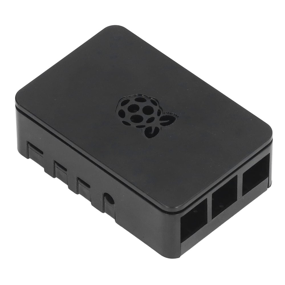 4 Case ABS Detachable Scratch Heat Dissipation Protective Shell for DIY Enthusiasts 95 x 65 x 30mm Black (Black)