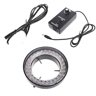 JOEBO Microscope Kit 56 LED Adjustable Ring Light Illuminator Lamp for Zoom Microscope Microscope Lens Adapters