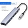 MVUYO C HUB Type C 3.1 to 4k RJ45 LAN Ethernet USB3.0 Adapter Dock for Air Pro PC Accessories(E) view 2