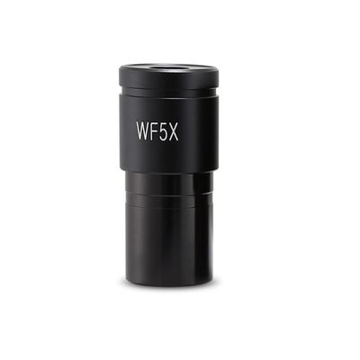 Microscope Kit 2PCS Biological Microscope Eyepieces, WF5X 10X 15X 16X 20X 25X 30X Wide-Angle Eyepiece, Mounting Size 23.2mm Microscope Lens Adapters(WF5X-20mm)
