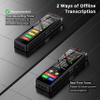 136GB AI Voice Recorder, TIMMKOO Digital Voice Recorder with Playback, Offline Transcribe and Online Summarize/Mindmap/Translation Base on AI Technology, Voice Activated Audio Recorder (Black) view 3