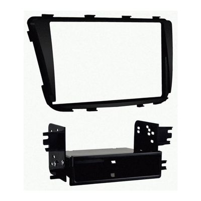 HNSXDM Single or Double Din Dash Install Kit for Hyundai for Accent 2012-2017