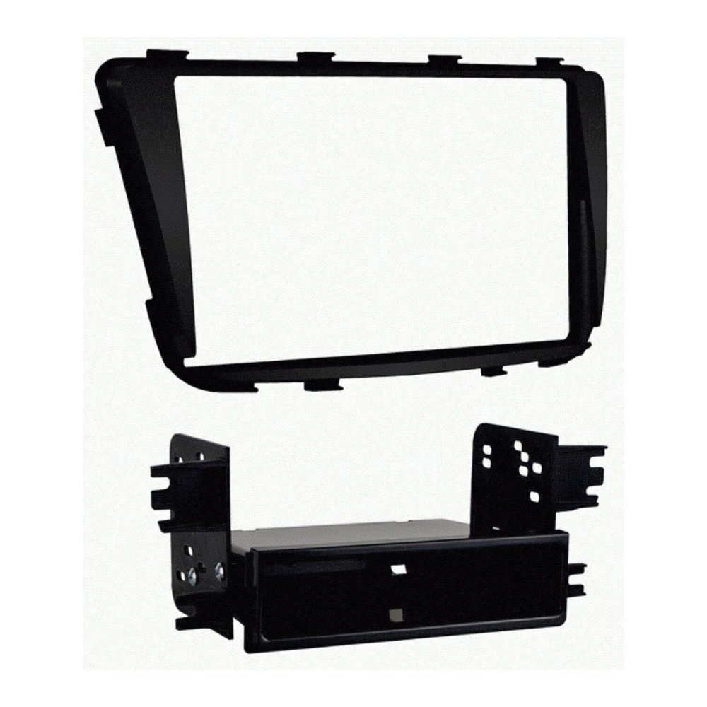HNSXDM Single or Double Din Dash Install Kit for Hyundai for Accent 2012-2017