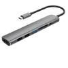 MVUYO 3.1 Type-C to Adapter 4K C Hub with Hub 3.0 2.0 TF SD Reader Slot PD for C Splitter(Gray) view 1