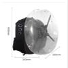 YHMMYSHX 3D Holographic Projection Advertising Machine Naked Eye No Screen Display Fan Special Protective Cover Outdoor Backpack Easy to Change Video(65cm-Backpack) view 2