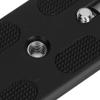 30cm Aluminum Alloy DSLR Camera Sliding Plate with 1/4in 3/8in Screw Holes for Mount Standard view 4