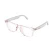 Diyeeni Smart Glasses Open Ear, Bluetooth Glasses with Voice Assistant & Mic, Smart Audio Sunglasses for Men Women, Magnetic Charging, for Sports Gaming Travel Meeting (Rose) view 1