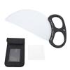 150mm Handheld 1/2 Split Diopter Lens, Special Effects Prism for DSLR, and Scratch with MRC Coating, Creates Cinematic Bokeh Blur for Video and Photo Shoots view 1
