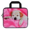 14 15 15.4 15.6 inch Laptop Handle Bag Computer Protect Case Pouch Holder Notebook Sleeve Neoprene Cover Soft Carrying Travel Case for Dell Lenovo Toshiba HP Chromebook ASUS Acer(Pink Dog) view 1