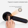 GAORUIFENG Smart Fingerprint Door Lock Baery Operated Fingerprint Door Lock Sensitive Zinc Alloy Semiconductor with Keys Home Office view 3