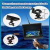Underwater Fish Finder Display 4.3" IPS Screen IP67 Waterproof Lens with 195 Wide-Angle Camera for Fishing Enthusiasts view 2