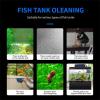 Blue Mini Fish Tank Magnetic Brush Aquarium Cleaning Glass Scraper Cleaner view 4