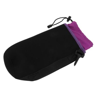 FONDOTIN Thick Neoprene Lens Pouch Bag for Rp Drawstring Dslr Camera Case Water and Dust Camera Lens Accessories