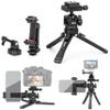 Zeadio Heavy Duty Metal Tripod Kit with Arca Ball Head - Universal Phone Vlogging Kit, Cell Phone Stand & Travel Tripod for iPhone/Android, Camera, Gimbal, Action Cam etc view 1