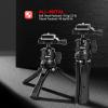 Zeadio Heavy Duty Metal Tripod Kit with Arca Ball Head - Universal Phone Vlogging Kit, Cell Phone Stand & Travel Tripod for iPhone/Android, Camera, Gimbal, Action Cam etc view 2