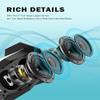 INGA Outdoor Speaker, Bluetooth Wireless Speaker with Lights, Sync up to 100 Speakers, IPX5 Waterproof, 25.8W, 2 Packs, Portable for Outdoors/Patio/Porch/Pool view 3