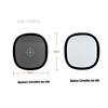 Balacoo Grey Reference Card with White Reflector Side Reflectance PU Board for Camera White Balance and Exposure Control Includes Nylon Carry Case for Photography Lighting and Studio Use view 2