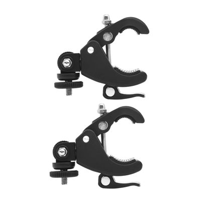 ARTSEWPLY 2pcs Bike Camera Holder Board Camera Rack for Smartphones Lightweight Plastic Design for Easy Installation and Flexible Viewing Angles for Cycling Adventures