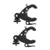 ARTSEWPLY 2pcs Bike Camera Holder Board Camera Rack for Smartphones Lightweight Plastic Design for Easy Installation and Flexible Viewing Angles for Cycling Adventures view 1