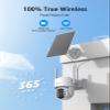 ANNKE Wireless Home Security Camera, Expandable 16CH 4K NVR, 6TB HDD, 8pcs 4MP Security Cameras System, 360 Pan & Tilt, Color Night Vision, Human Detection, Up to 256G Storage, 2 Way Audio, Alexa view 3