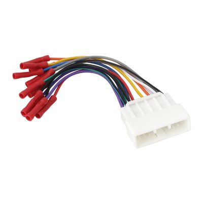 Micro Traders 16 Pin Car Radio Wiring Harness Compatible with Honda Accord Civic CRV 1986-1998 Compatible with Acura Integra CL RL 1986-2001