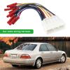 Micro Traders 16 Pin Car Radio Wiring Harness Compatible with Honda Accord Civic CRV 1986-1998 Compatible with Acura Integra CL RL 1986-2001 view 3