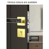Biometric Fingerprint Smart Lock Digital Keyless Electronic Door Lock Unlock Home with Fingerprint and Key (Color : Gold, Size : 6072) (Gold 22 * 235(5572)) view 3