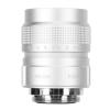 25mm F1.4 CCTV Lens, C Mount Camera Lens, Rugged Aluminum Housing, Widest Field of View, Manual Aperture Adjustment, Optics for Bars Stores Parking (Silver) view 1