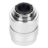 25mm F1.4 CCTV Lens, C Mount Camera Lens, Rugged Aluminum Housing, Widest Field of View, Manual Aperture Adjustment, Optics for Bars Stores Parking (Silver) view 4
