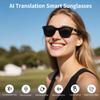 AI Smart Translation Glasses, Noise Reduction & UV400 Protection, Powered By GPT, Support 160+ Languages Multi-Functional Translation Sunglasses, Unisex Translator Glasses for Business/Travel/Study view 2